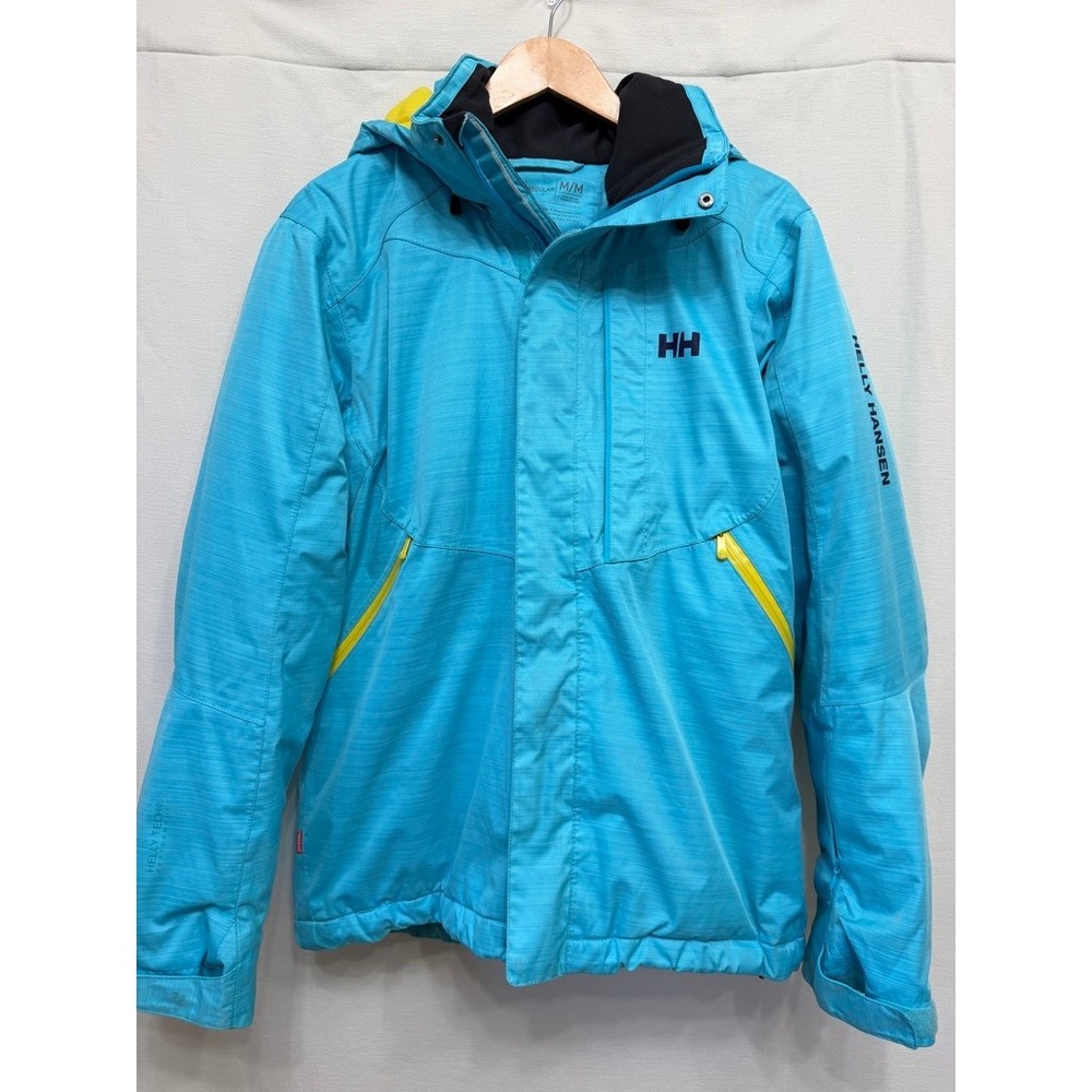 Helly Hansen Helly Tech Performance Blue Ski Jacket Recco Medium Men's Unisex